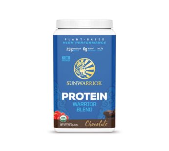 Sunwarrior Protein Warrior Blend – Organic Protein Powder, 25g Protein, Keto-Friendly, USDA Organic, 750g