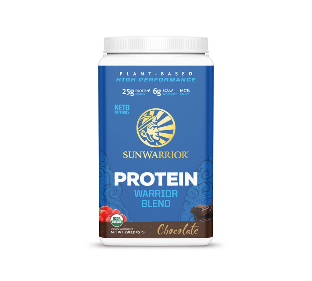 Sunwarrior Protein Warrior Blend – Organic Protein Powder, 25g Protein, Keto-Friendly, USDA Organic, 750g